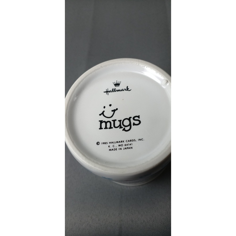 Vintage 1985 MOM Mug‎ Cup  Hallmark Ceramic White Retro 80s - Picture 4 of 5